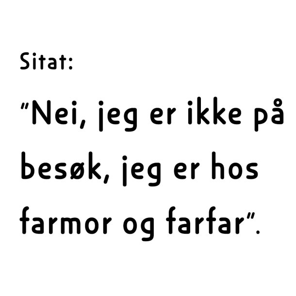 Kunst av barnesitater