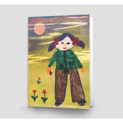 10 Julekort med din kunst (kun foldekort)