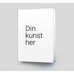 10 Julekort med din kunst (kun foldekort)