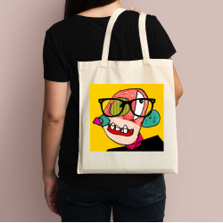 Premium handlenett med din kunst